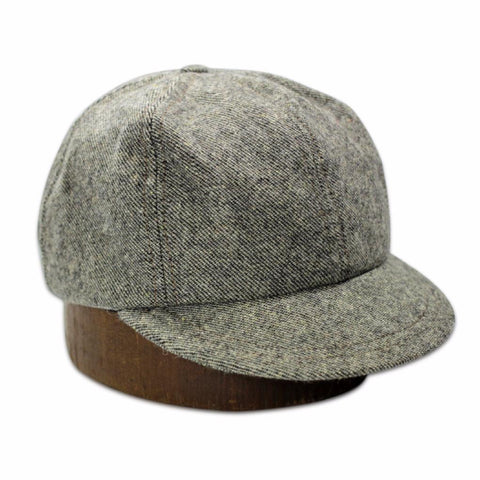 The Wool Cap - Brown/Black Twill - By 18 Waits