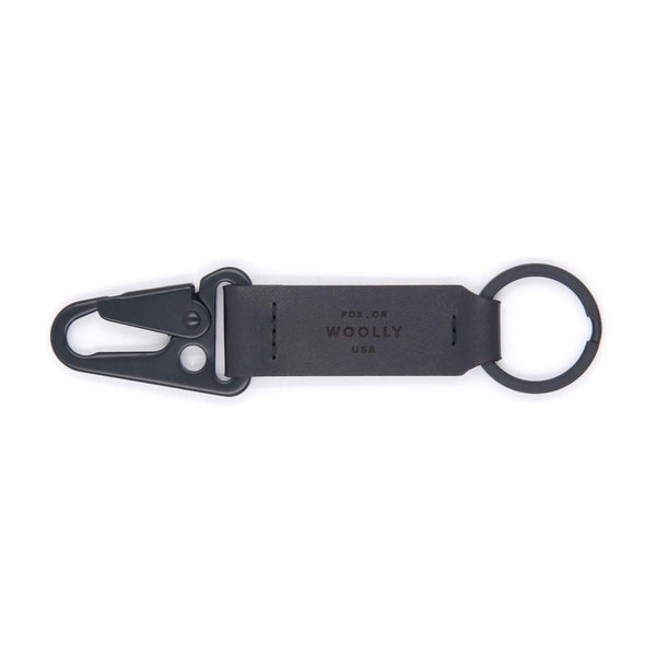 WOOLLY | Clip key chain | black 